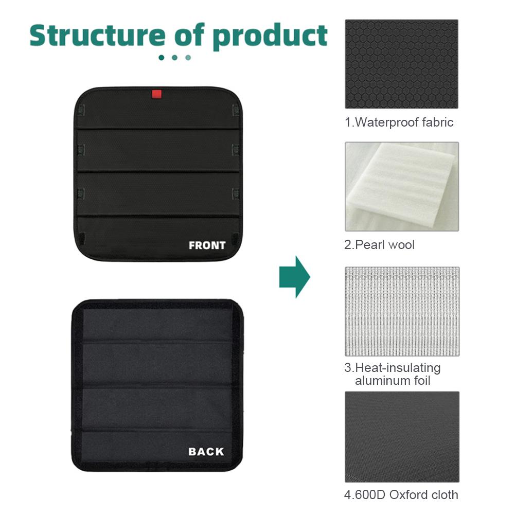 RV Skylight Insulator Cover Foldable Travel Trailers Sun Shade Sun Protection Visor Car Sun Screen for Travel Trailer Caravan