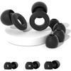 UHMC Loop Earplugs Hearing Protection Earplugs for Noise Reduction Reusable Earplugs for Work Sleep Ear Plugs Ear Loops Noise Cancellation Focus Trave
