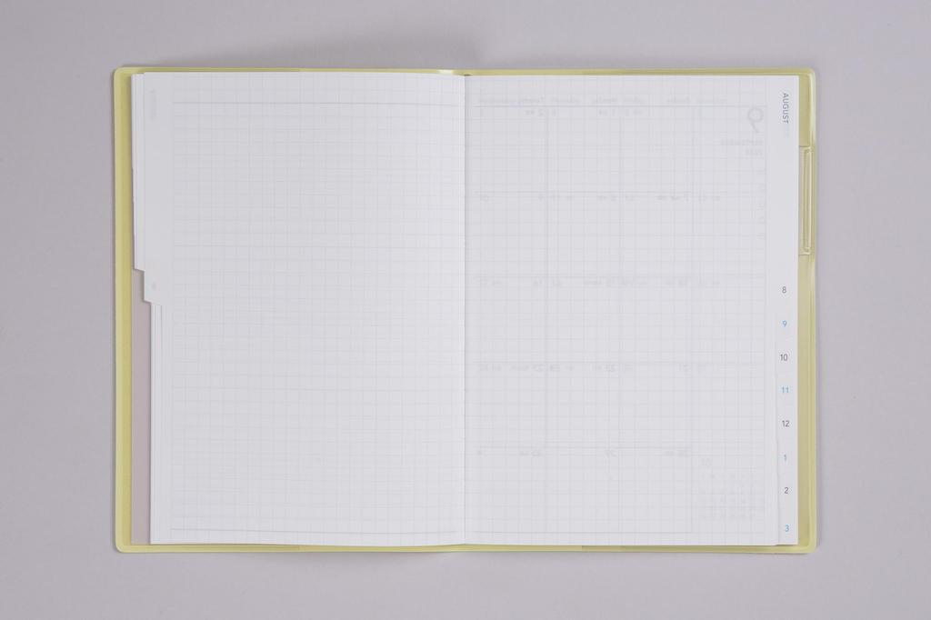 712 Torinco 2 Takahashi Shoten 2025 Edition April Start Sunday Start Monthly Milk Yellow B6