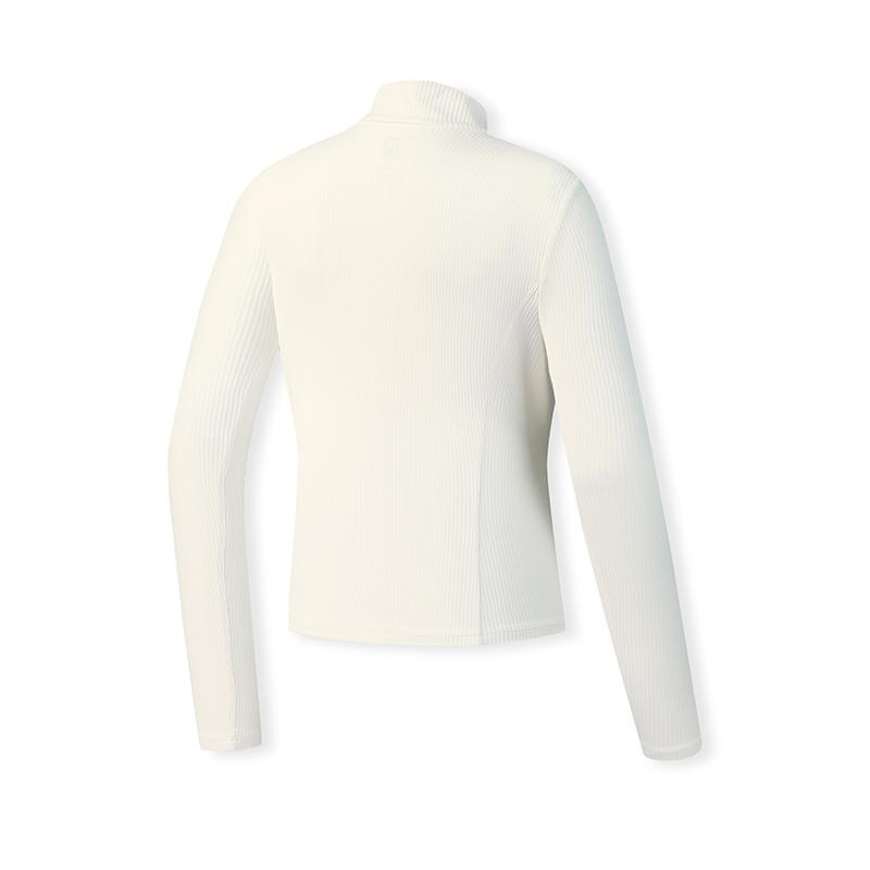 Fila Fitness Simple Sports Versatile Comfortable Long Sleeve Slim T-Shirt Women Tops White A11W611217FWT