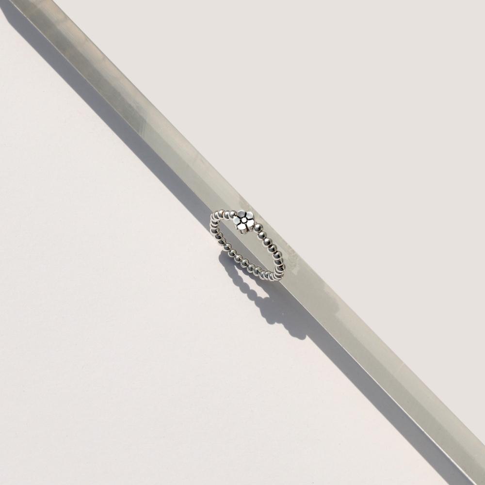 Bonbeau Mini Motif Silverball Ring 2Mm