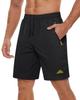 Stylish Running Fitness and Beach Size L Men's Shorts, Shorts, KSK-Black,