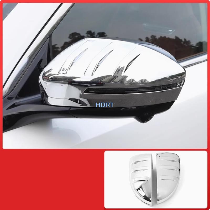 For Changan CS55 Plus  + Accessories Car Style Side Reflective Mirror Door Reverse Mirror Trim Frame Rear View Mirror Cover