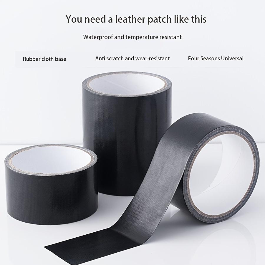 2 Black Cloth-based Adhesive Tape Is Used For Cushion Repair Leather Seat Sofa Leak Repair Leather Wear-resistant Repair Tape
