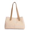 Large capacity cloth bag women's fashion simple shoulder portable backpack to work commuter armpit bag