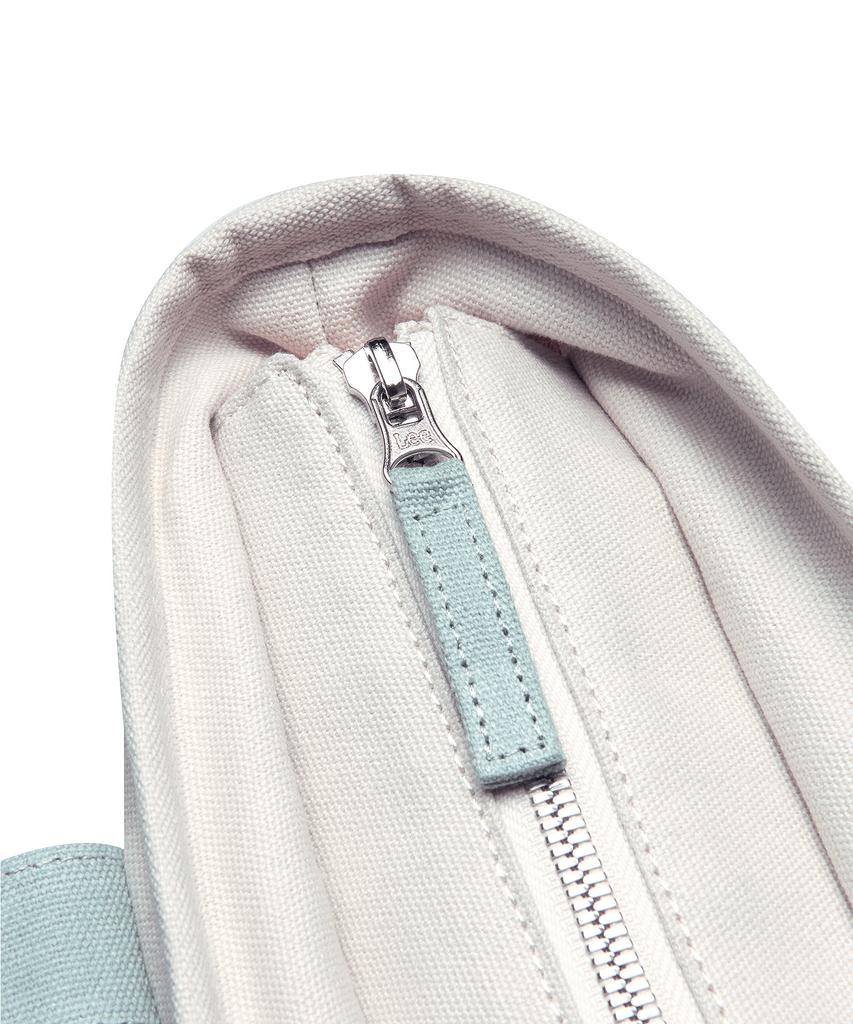 Lee Cotton Medium Square Bag Ivory