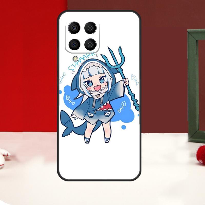Gawr Gura Hololive Anime Case For Samsung Galaxy M14 M34 M54 M13 M53 M56 M52 M32 M16 M11 M21 M31 M35 M12 M15 M36 M55