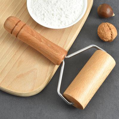 Mattarello in Legno Rullo a Mano per Pasta Frolla Fondente Pasta per Biscotti Chapati Pasta Panetteria Pizza Utensile da Cucina