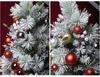 Festive 6CM Gold & 8CM Silver Christmas Balls - Shiny & Matte Hanging Tree Ornaments