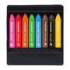 Crayons à la cire - BRUYNZEEL - Lot de 8 - Extra épais - Pour enfants - Couleurs vives