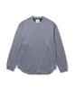 Snow Peak Fusion Grid Stretchable Grid Light XL L/S Pullover, Long-Sleeve Shirt, Blue