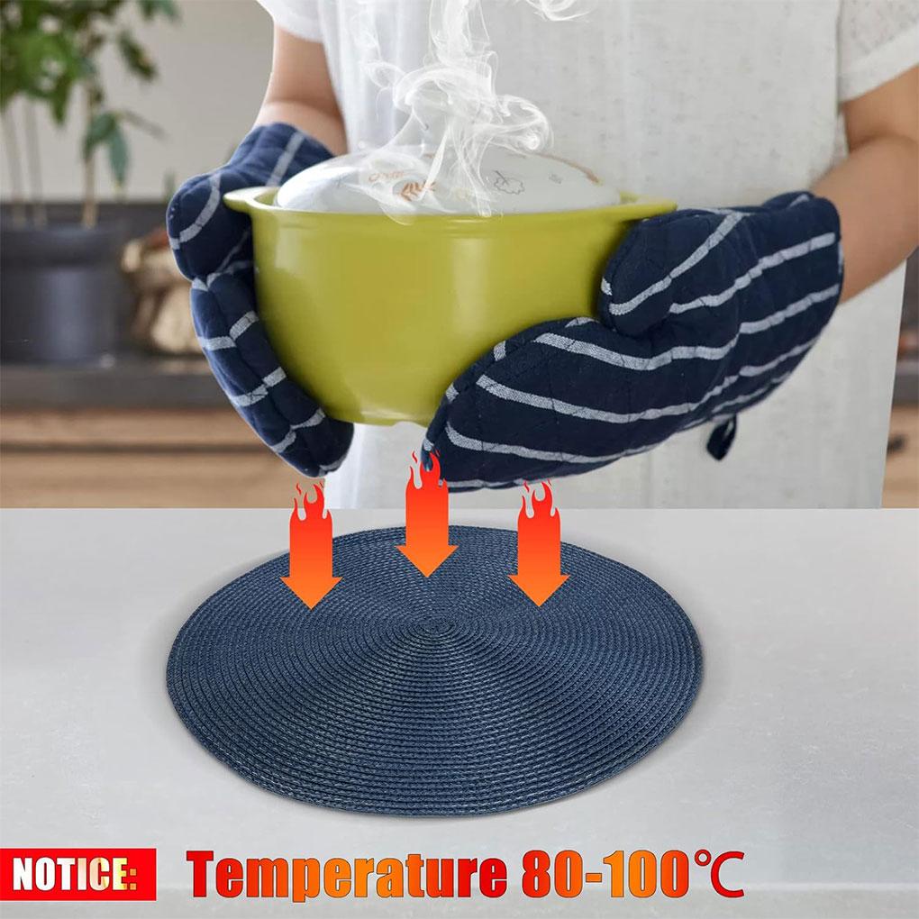 Suporturi de masă pentru dimensiunea mesei și ambalare Set de suporturi de masă pentru decorarea casei și a bucătăriei Seturi de suporturi de masă și suporturi pentru pahare 4