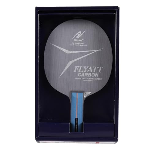 

Nittaku NC-0360 Table Tennis Racket, Flyat-Carbon,