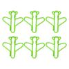 100Pcs Cute Paper Clips Plane Shape Design Covered Wire Bright Color   Paperclips for Scrapbook Card Papercraft