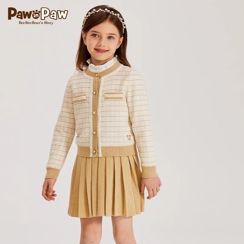 PawinPaw Girls  Cartoon Bear Sweet Skirt Set 130 cm