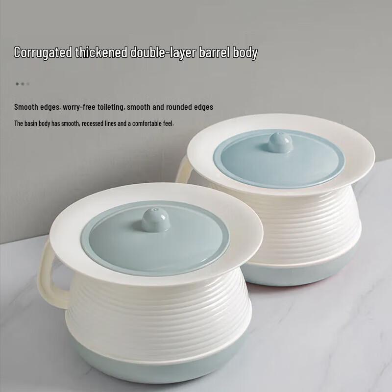 Tragbarer Haushalts Töpfchen Urinal mit Deckel