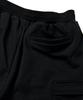 FOUNDPOCKET Wide Sweat Shorts Black