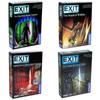 Exit Game Die Verlassene Hütte Die Geisterachterbahn Toter Mann im Orient-Express Das Haus der Rätsel Karten-Brettspiel