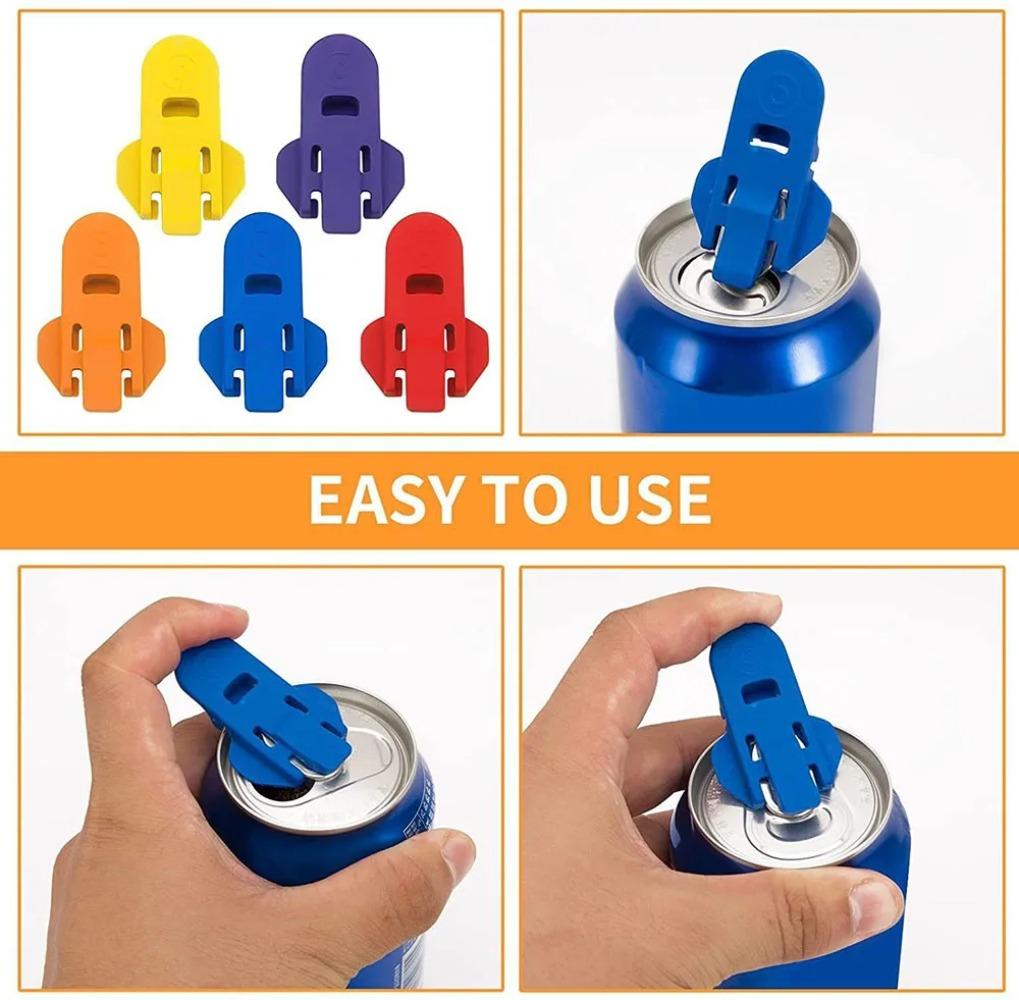Simple Portable Bottle Opener Reusable Easy Can Opener No Harm To Hands Beverage Bottle Opener Kitchen Supplies Camping Tools