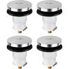 4 PCS 1068204 Pop Up Bathtub Drain Stopper Fits for Kohler Tub Drain Stopper K-7272, K-7271, K-7259 and K-7265 Bathtub Drain