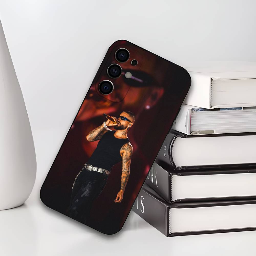 M-Maluma P-Pelon Phone Case For Samsung S25,S24,S21,S22,S23,S30,Ultra,S20,Plus,Fe,Lite,Soft Black Cover