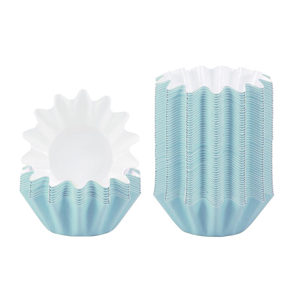 50 Pieces/Set Birthday Cupcake Liners Heats Resistant Cake Dessert Cup Cookie Case Holder Kitchen Bakery Wrapper Baking Tool