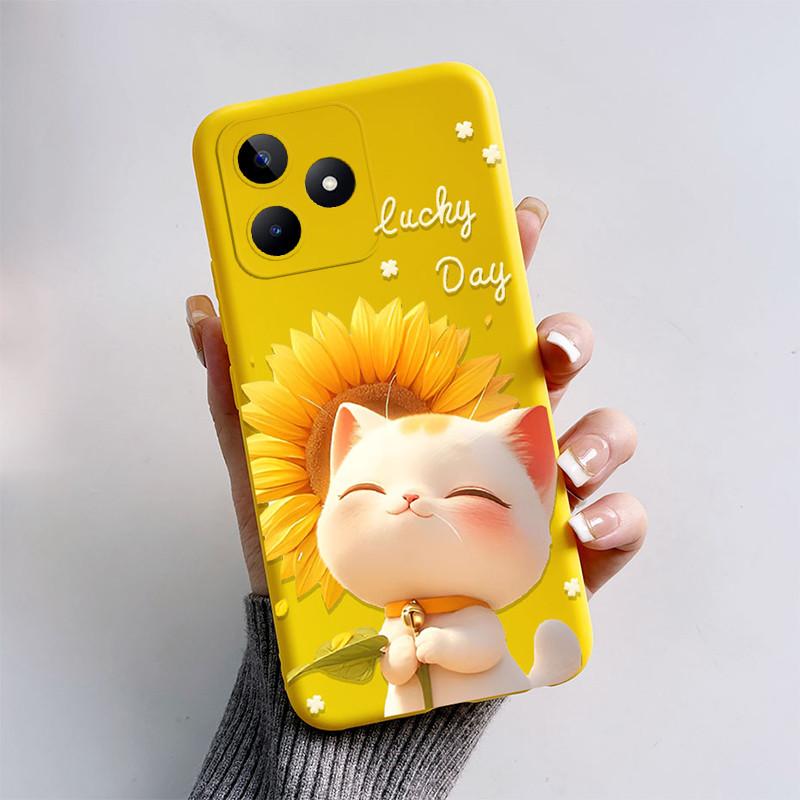 For Realme Note 50 Case Soft TPU Silicone Back Cover For Realme Note 50 Phone Cases Realme Note50 6.74" Protective Fashion Coque