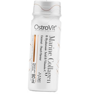 Fischkollagen-Peptide mit Hyaluronsäure, Marine Collagen Shot, 80ml Kokosnuss-Pfirsich (68250017)