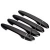 LHD For Mazda 2 3 6 CX3 CX5 2014 2015 2016 2017 2018 2019 Car Smart Keyless Door Handle Cover Trim Carbon Fiber Accessories