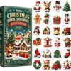2026 Animal Christmas Advent Calendar, 24-Day Holiday Blind Box Countdown Gift Set for Kids, Collectible Animal Figures Xmas Party Favor