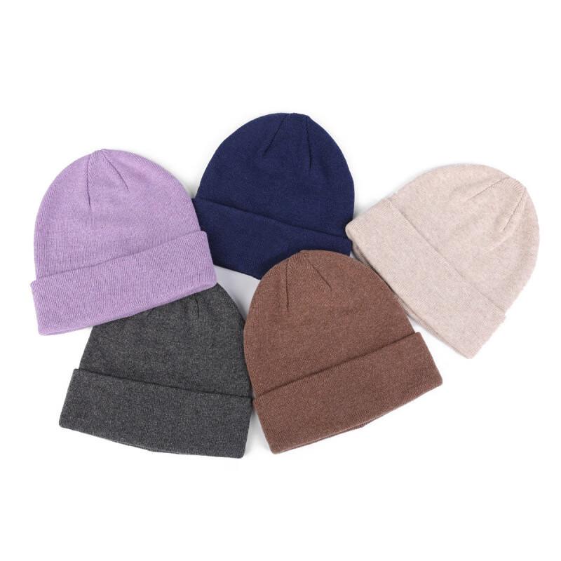 Xuelunduo Cashmere Warm Knitted Beanie