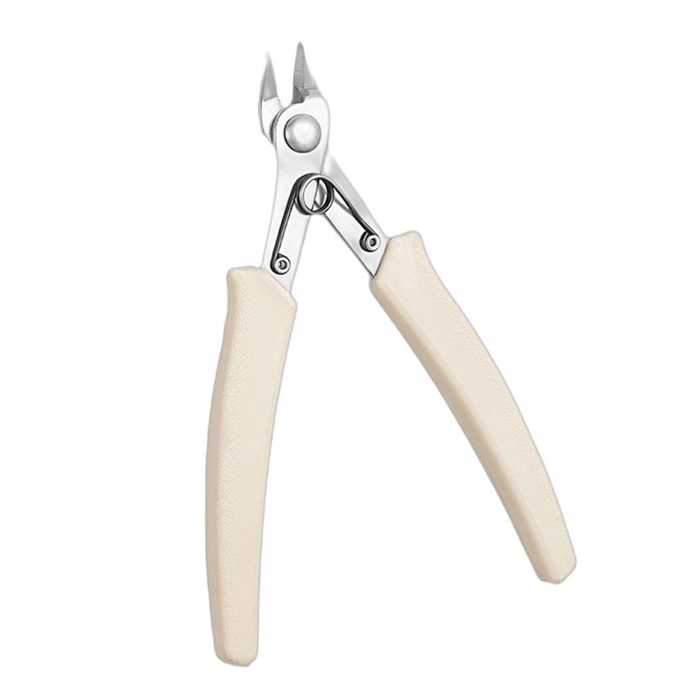 Model Flat-Nose Removal Nails Pliers for Manicure Diamond Art Accessories Metal Chain Cutting Zircon Jewelry High Force Clipper