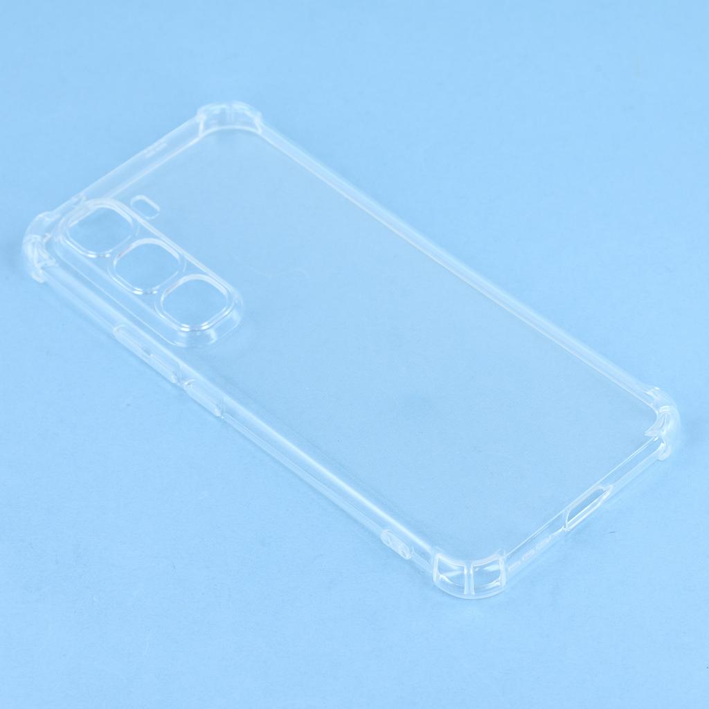 For Infinix Hot 60 Pro+ 4G Phone Case Reinforced Four Corner Anti-Drop Clear TPU Phone Cover