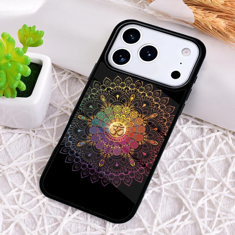 OM Yoga GOA Zen Symbol Shockproof Phone Case for iPhone 17 Air 16e 15 11 12 14 13 Pro Max Cover Coque