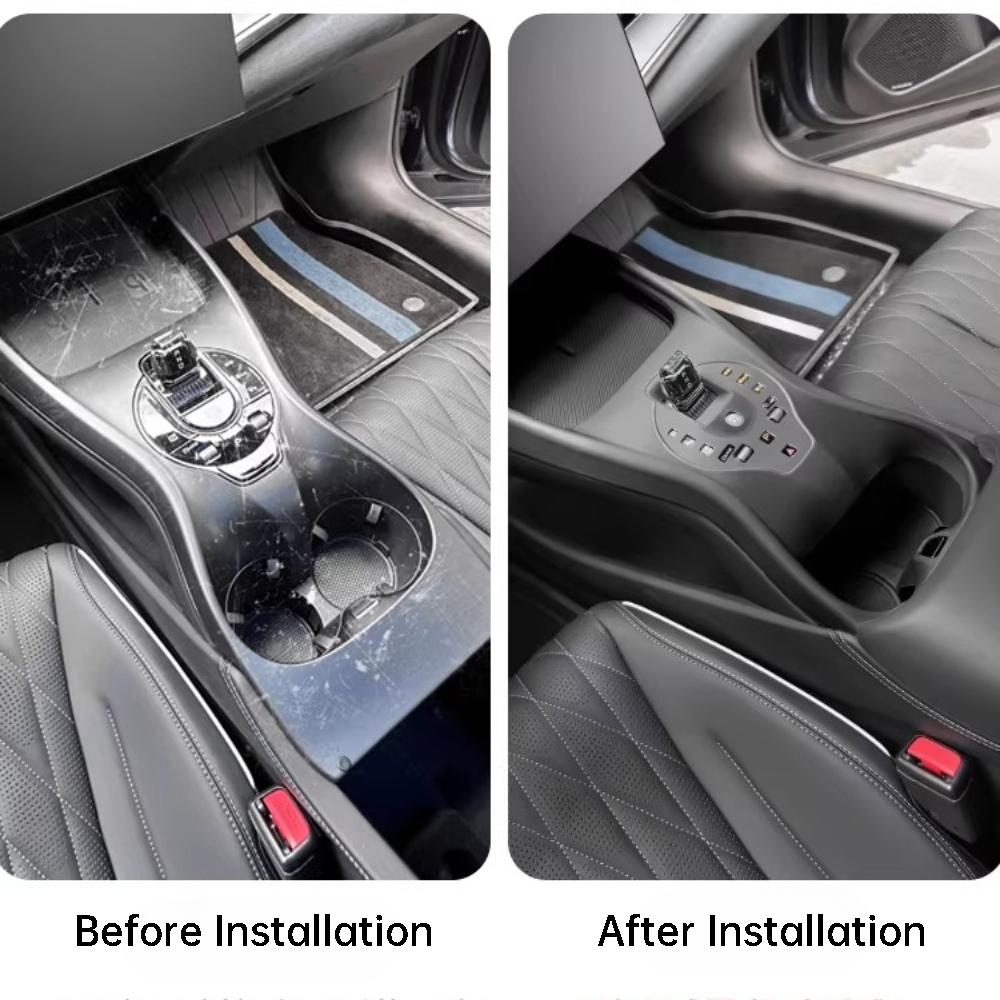 For BYD Seal Car Center Console Silicone Pad Gear Shift Anti Scratch Protection Interior Modification Accessories