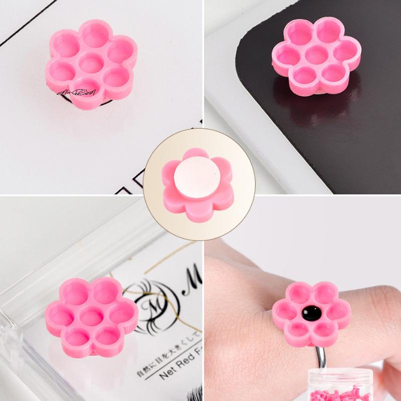 Self-Adhesive Eyelash Extension Glue Cups, Delay Cup, Grafting Eyelash Makeup Tool, Tattoo, Pigment Cups, 120Pcs