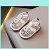 Baby Summer Soft Sole Shoes With Magic Tape For Newborns And Toddler Boys Girls