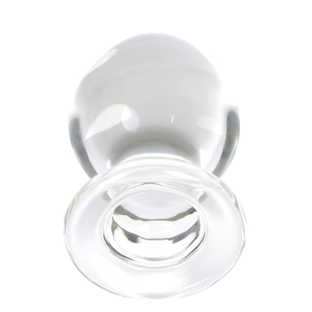 Transparent Crystal Big Bead Wand Glass Quantity Plug