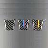 Carbon Fiber Car Steering Wheel Decals Cover Trim Sticker Strip Parts Decoration Interior Accessories For BMW E89 Z4