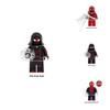 G0120 Superhero Building Blocks Spider-man Great Responsibility Suit In Red Cape