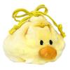 NICI Chick Drawstring Pouch Figure Face Pouch, German Plush Toy Gift, 3090651