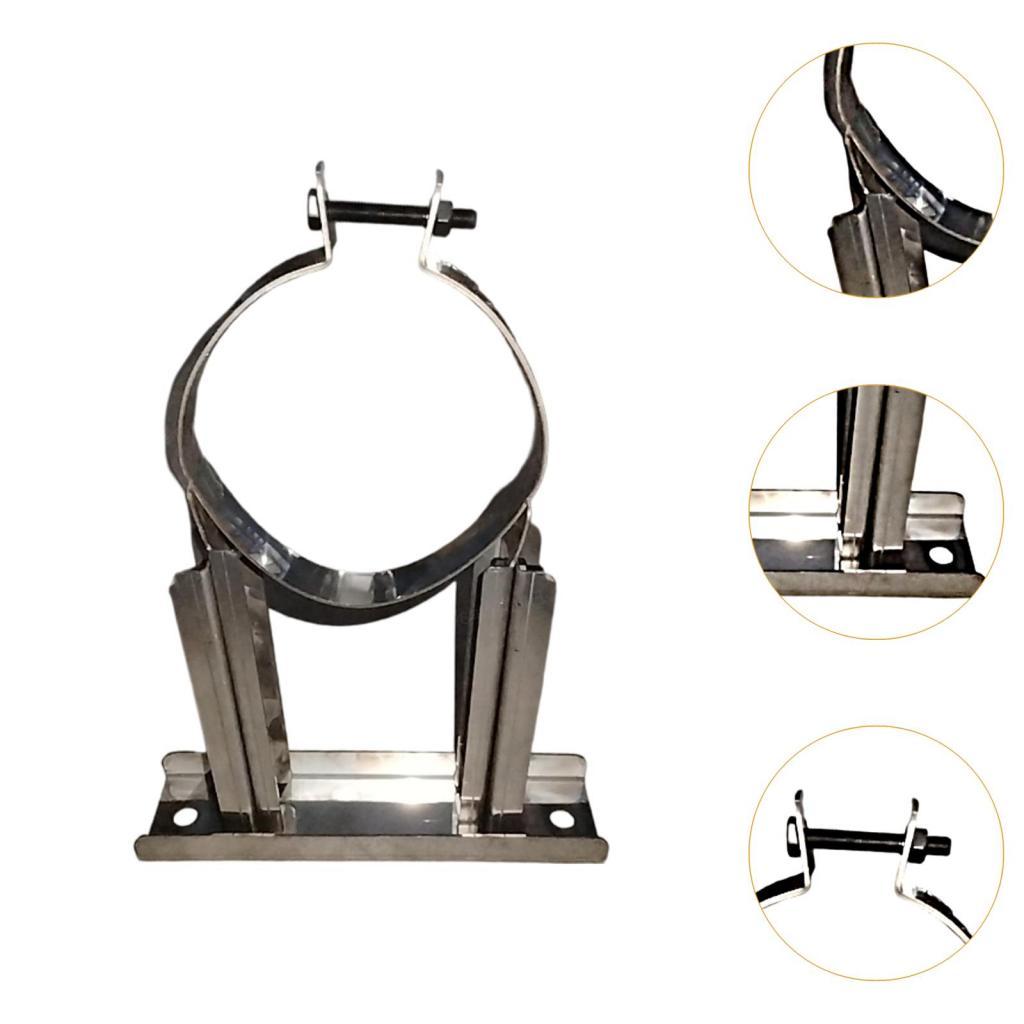 Chimney Pipe Bracket with Adjustable Arms Heat-Resistant for Homeowners