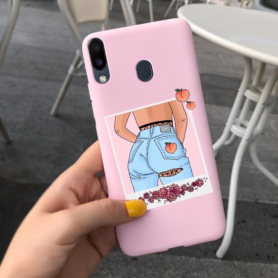 Cute Cartoon Cover For Samsung Galaxy M20 Phone Case For Samsung M20 2019 Soft Cover for Samsung Galaxy M20 M 20 SM-M205F Bumper