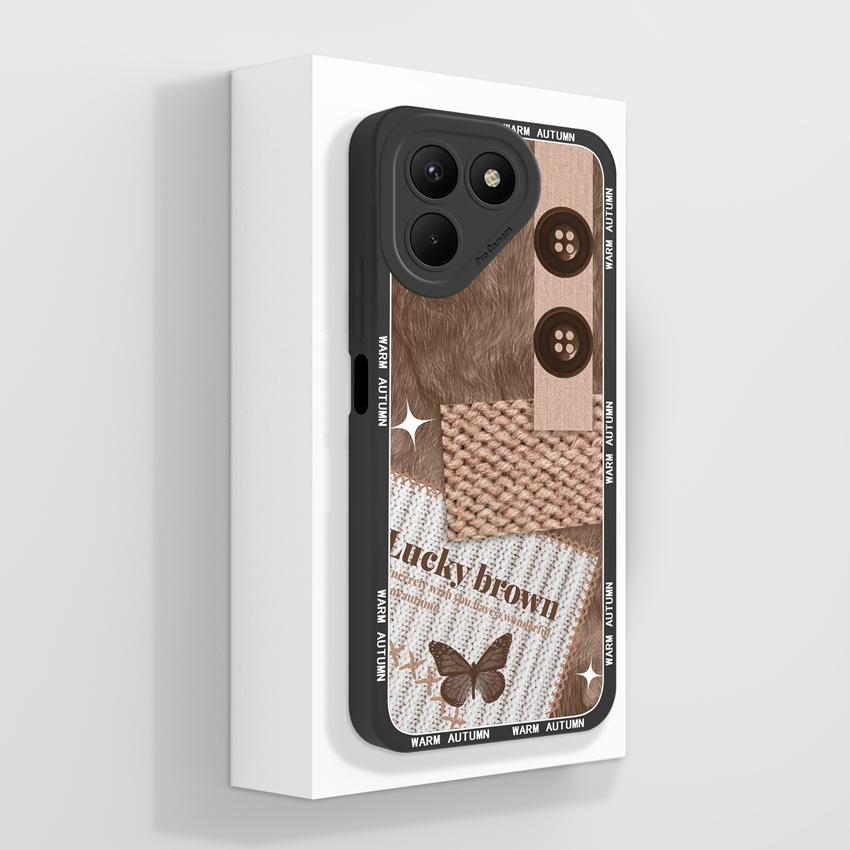 For Tecno Pova 7 6 5 4 Pro Pop 8 9 10 10C Flying Astronaut Phone Cases Camera Protection Liquid Silicone Shockproof Back Covers Shell For Tecno Casing