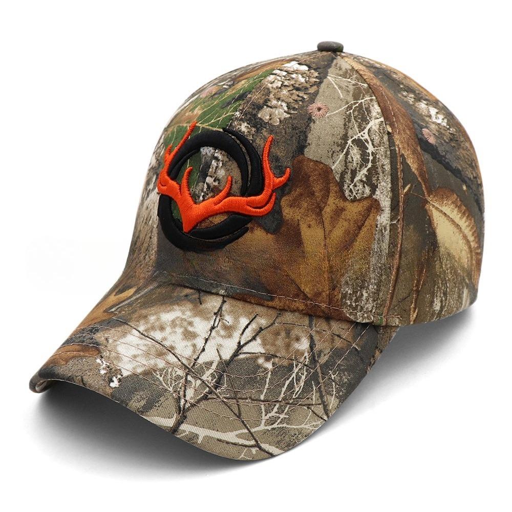 New little elk animal embroidery cap camouflage outdoor sports baseball cap