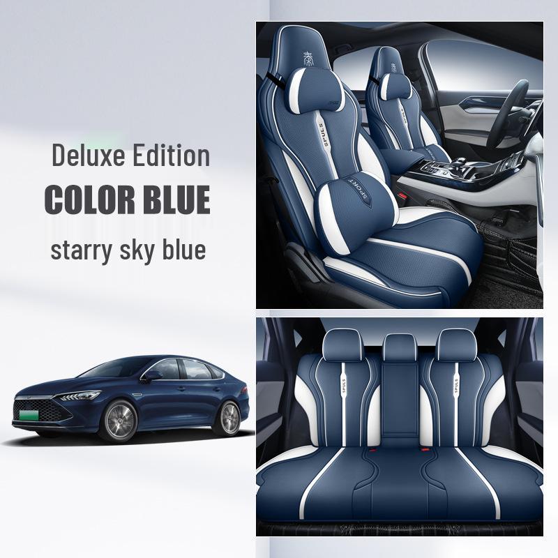 CKX Sports Leather Seat Cushion for BYD Qin PLUS - All-Season Cover
