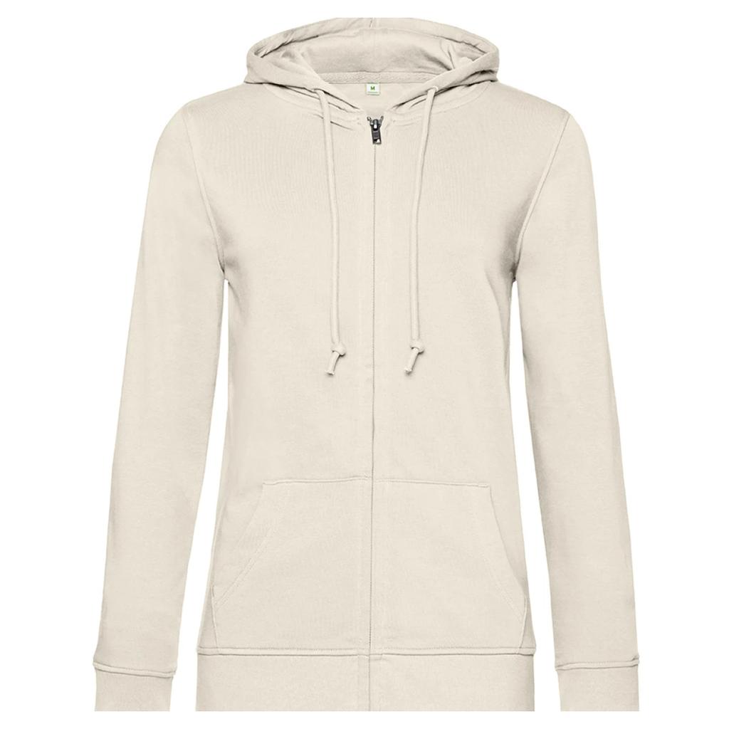 B&C Womens/Ladies Inspire Plain Full Zip Hoodie