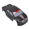 RC Shell for 1 10 RC Cars Universal PVC RC Truck Body Shell Cover Spare Part for 26cm Wheelbase Black