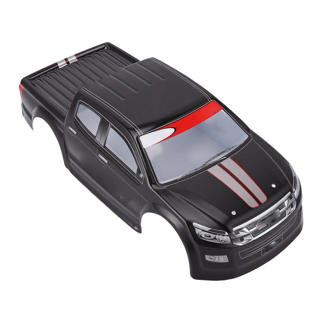 RC Shell for 1 10 RC Cars Universal PVC RC Truck Body Shell Cover Spare Part for 26cm Wheelbase Black