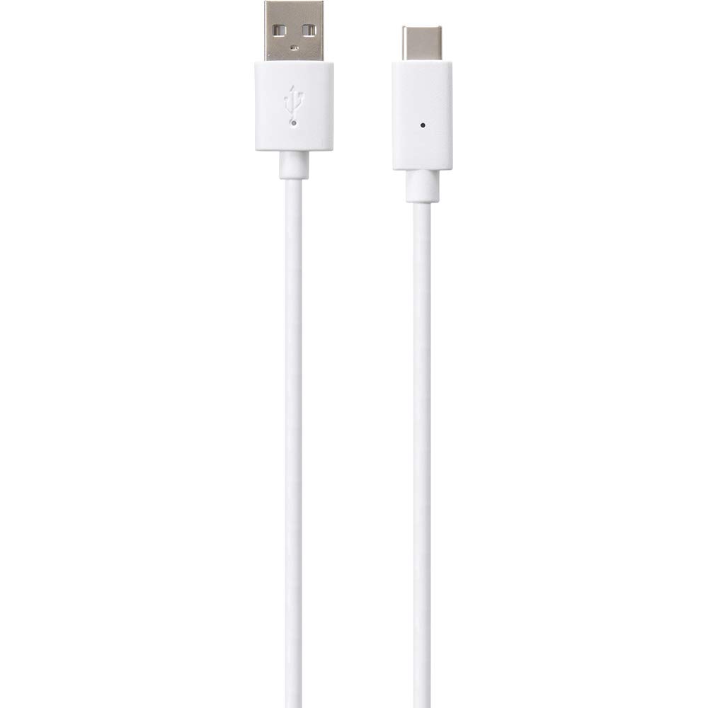 CYBER 3m Controller Charging Cable White PS5 (for PS5) [USB-A Plug, Type-C Plug] -